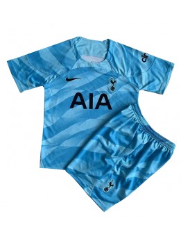 Billige Tottenham Hotspur Keeper Hjemmedraktsett Barn 2023-24 Kortermet (+ Korte bukser)